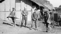 战争中被俘虏的日本士兵