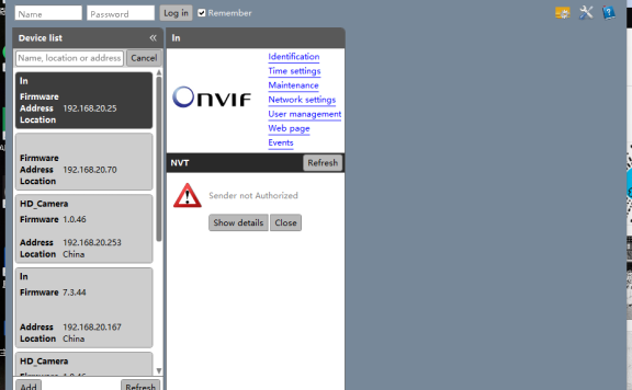 ONVIF Device Manager v2.2 onvif协议内网检测